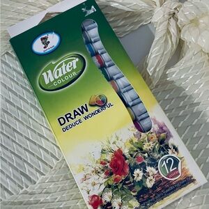 Water Colour Paint Set with 12 Tubes